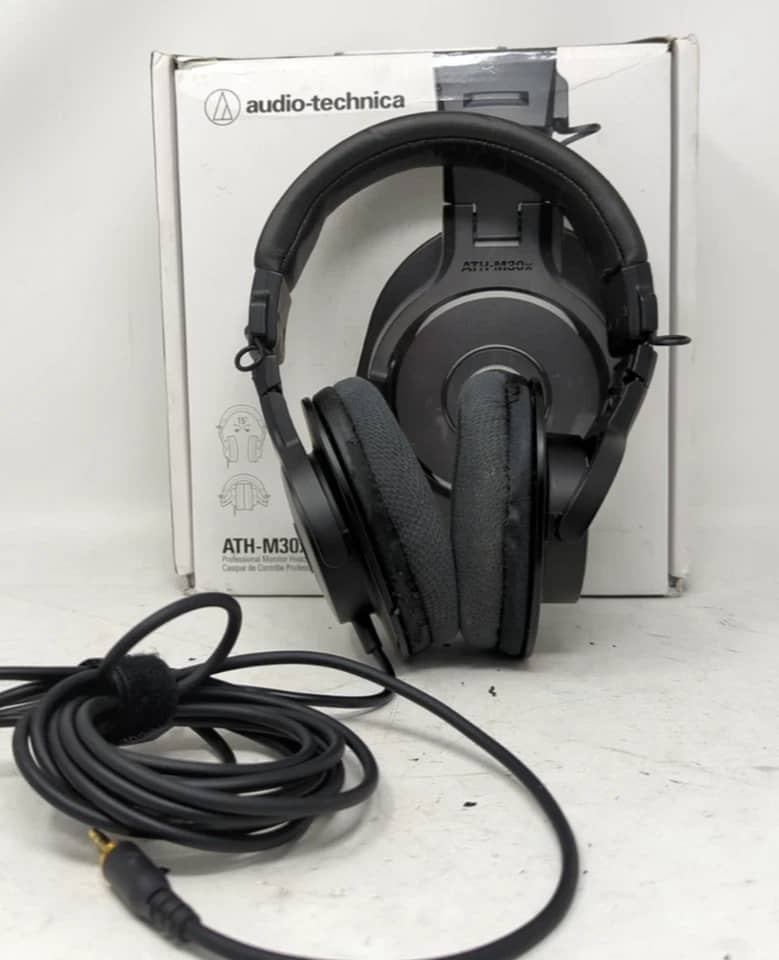 Audio-Technica ATH-M30x Headphones & Earbuds New Black