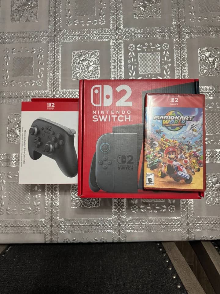 Nintendo Switch 2 Video Game Consoles Black New