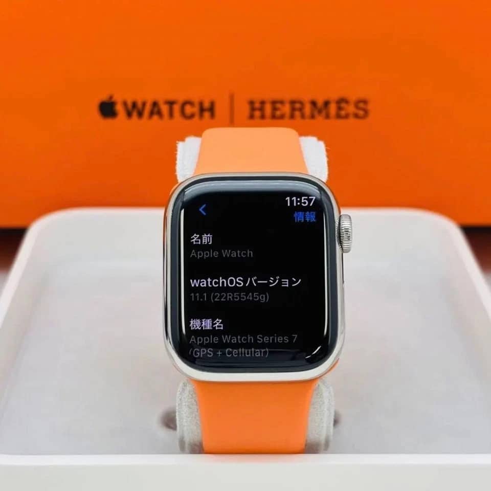 Apple Watch Series 7 Smartwatches 41mm Blue Refurbished - Premium