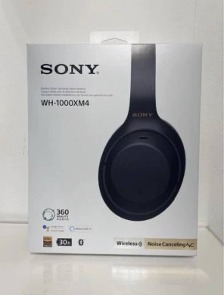 Sony WH-1000XM4 Headphones & Earbuds New Blue