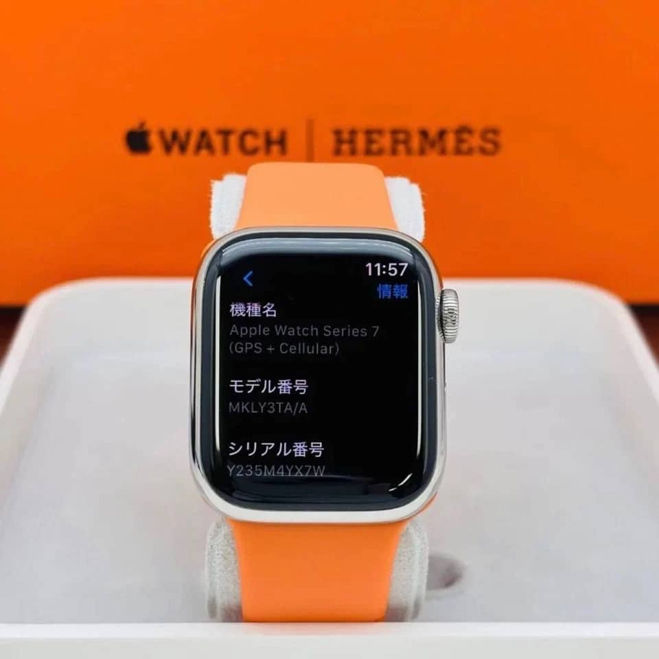 Apple Watch Series 7 Smartwatches 41mm Blue Refurbished - Premium