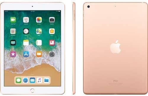 Apple iPad 6 Tablets 9.7" Gold 32GB Refurbished - Excellent