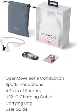 Shokz OpenMove Headphones & Earbuds Unspecified Pink