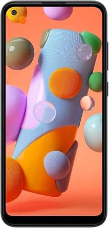 Samsung Galaxy A11 Cell Phones Verizon Black 32G Refurbished - Excellent