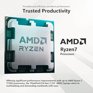 Lenovo ThinkPad E16 Computers AMD Ryzen 7 New 32GB 16" Integrated 1TB