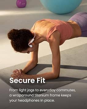 Shokz OpenMove Headphones & Earbuds Unspecified Pink