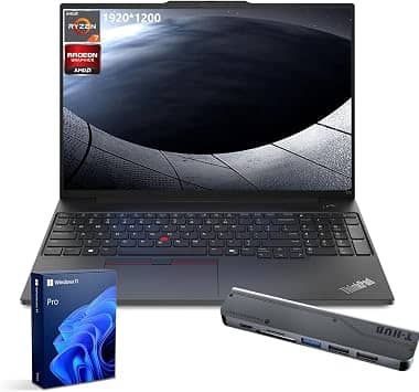 Lenovo ThinkPad E16 Computers AMD Ryzen 7 New 32GB 16" Integrated 1TB