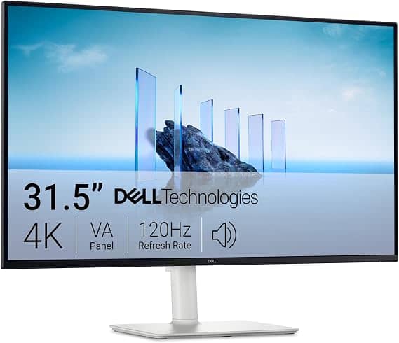 Dell S3225QS Monitors 32" 3840x2160 120Hz New White