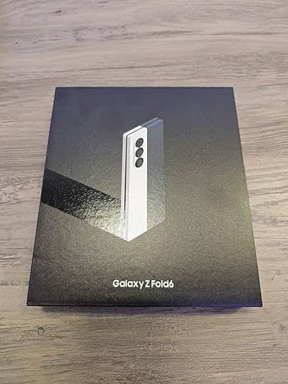 Samsung Galaxy Z Fold6 Cell Phones AT&T Silver 256G Refurbished - Excellent