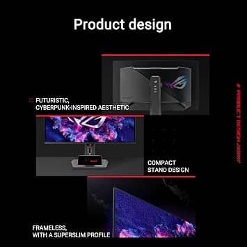 ASUS XG27UCDMG Monitors 26.5" 3840x2160 240Hz New Black