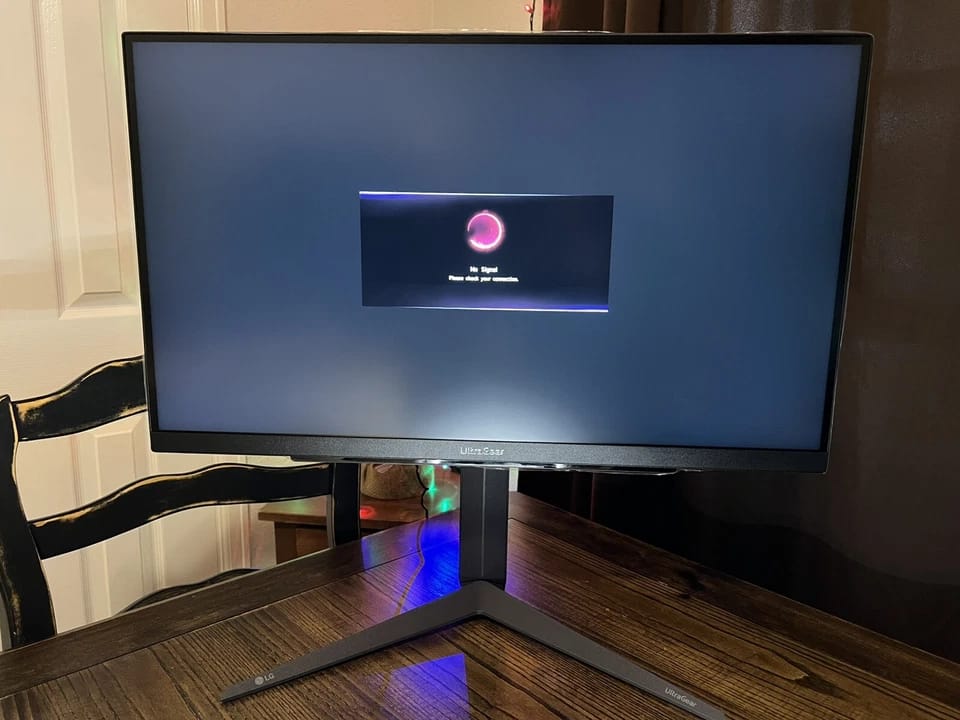 LG 27GR83Q Monitors 27" 2560x1440 240Hz New Black
